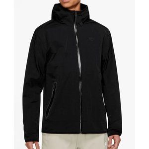 Nike Tech Woven Full Zip Hooded Jacket Black DQ4340-010 Size 2XL New MSRP $165